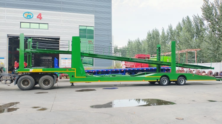 2 Axle Car Carrier Trailer  will Sent to Kyrgyzstan (2).jpg