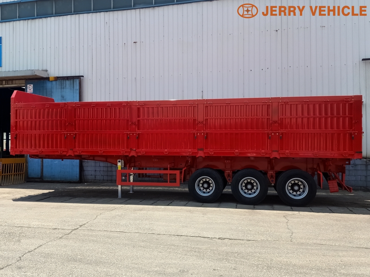 120 Ton Lowbed Trailer Truck Ready Ship to Zimbabwe