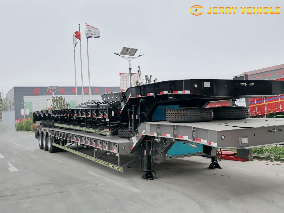 4 Axle Lowbed Trailer for Sale of Feedback from Nigeria