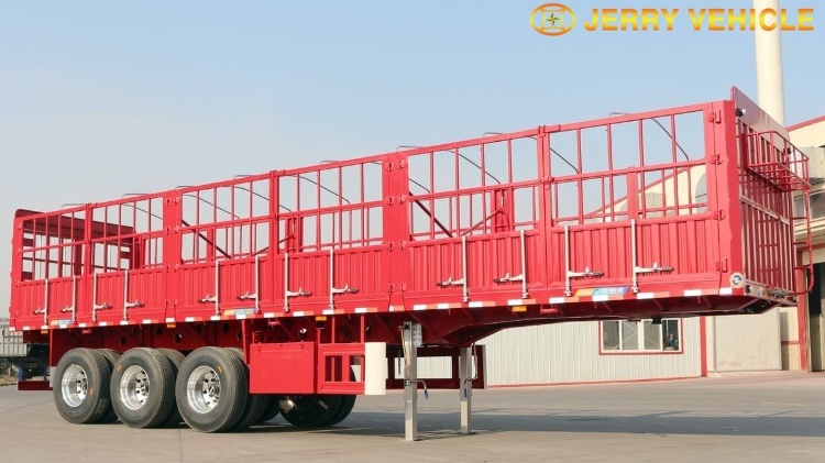 120 Ton Lowbed Trailer Truck Ready Ship to Zimbabwe