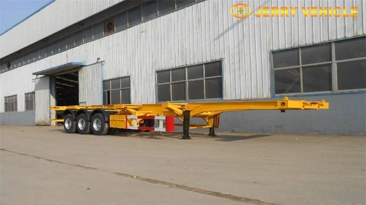 120 Ton Lowbed Trailer Truck Ready Ship to Zimbabwe