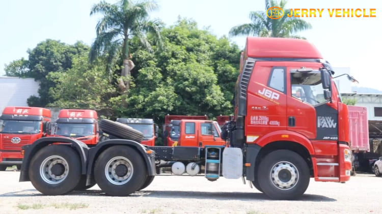 120 Ton Lowbed Trailer Truck Ready Ship to Zimbabwe
