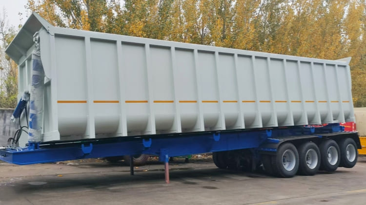 120 Ton Lowbed Trailer Truck Ready Ship to Zimbabwe